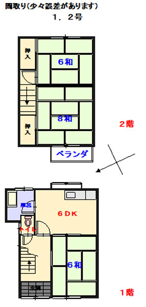 閑静な住宅街！緑豊かな住環境！戸建感覚のメゾネットタイプ♪
