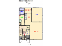 閑静な住宅街♪使いやすいチョット広めの１LDK！ウォークインクローゼット等収納充実！